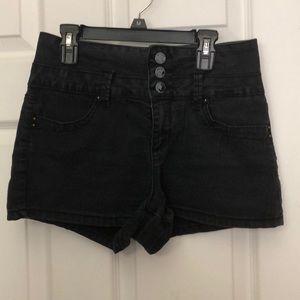 High rise shorts